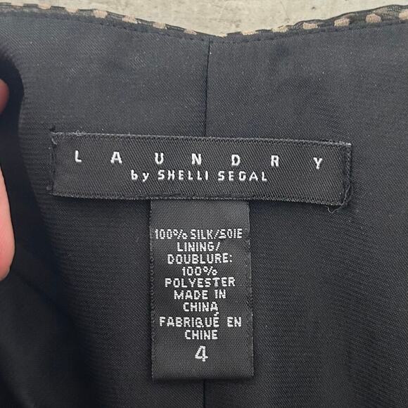 Vintage y2k Polka Dot Halter Dress | Laundry by Shelli Segal 🖤 - Picture 16 of 16